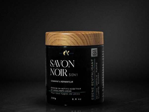 Savon Noir Ébène Revitalisant